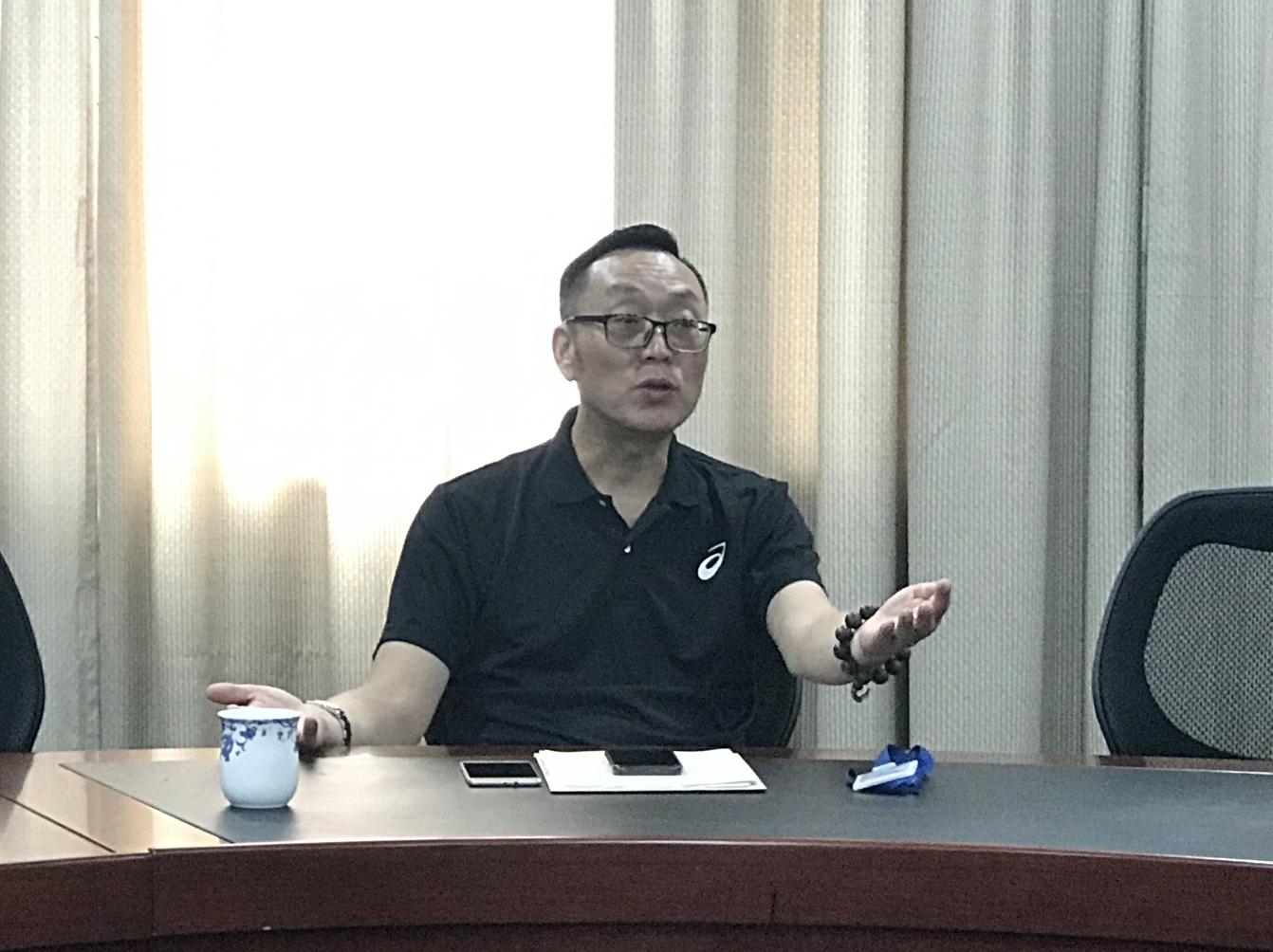 吴处长进行安全工作部署