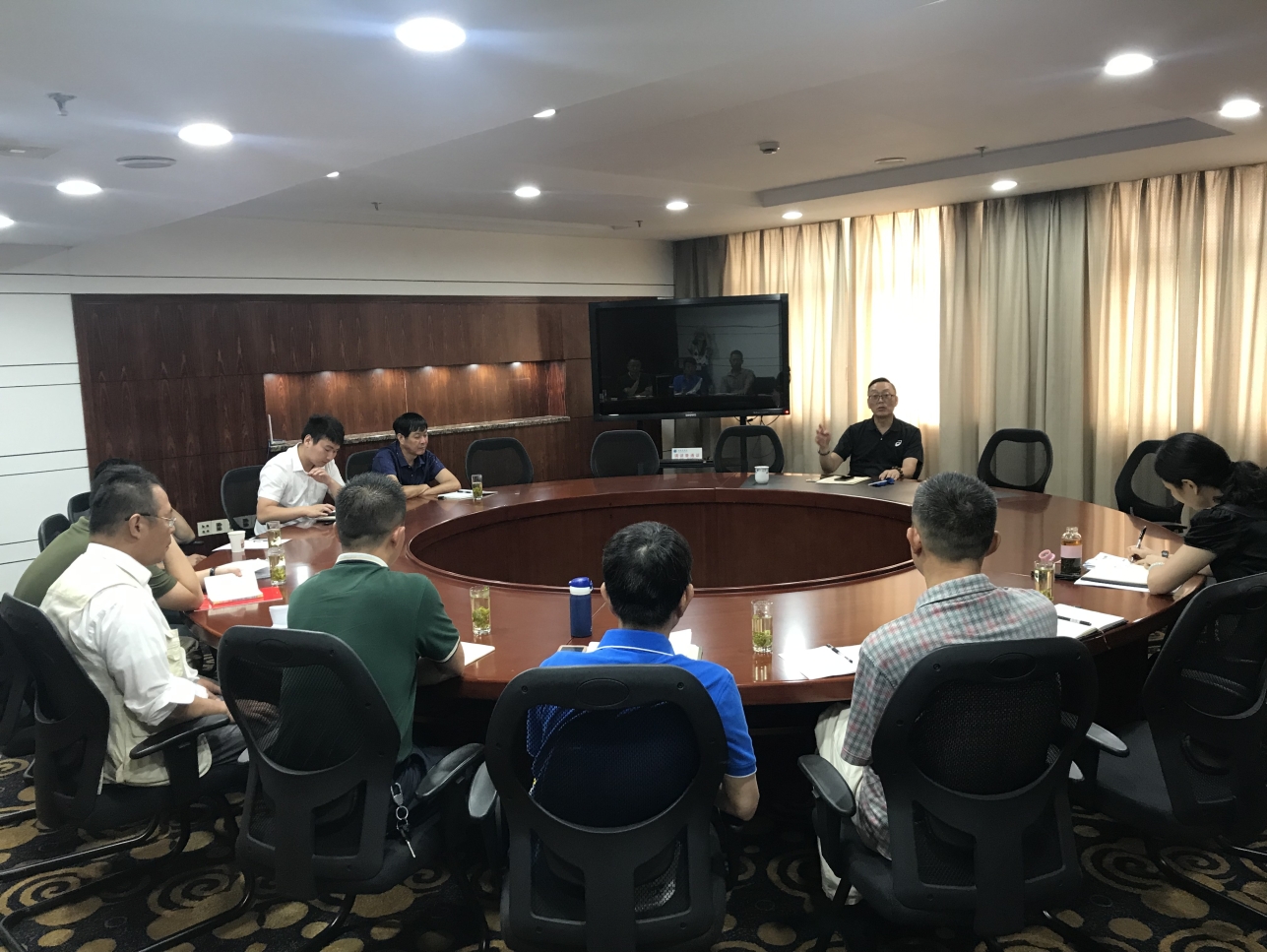 开学前校园安全工作部署会议现场