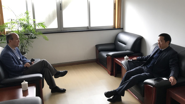 傅建东副院长会见时煌军副书记 傅建东副院长会见时煌军副书记