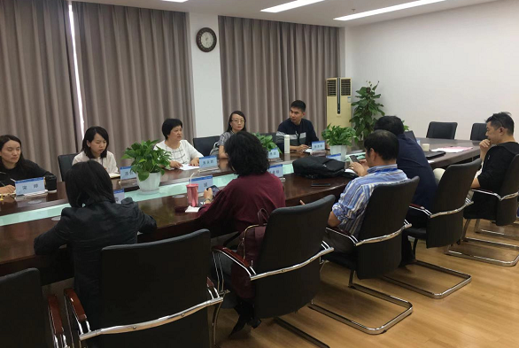 党总支书记朱永莉开展党建工作专题调研会