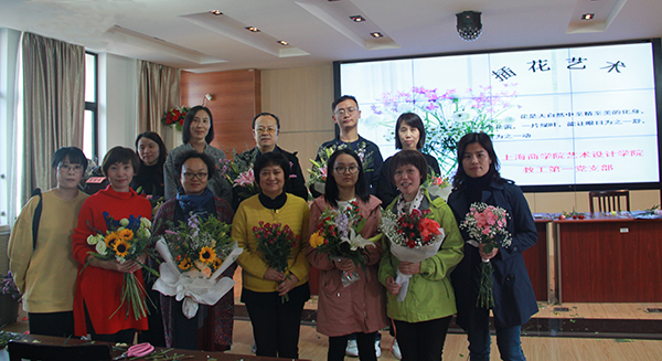 插花艺术培训部分作品展示