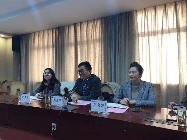 海湾旅游区党工委副书记周金华讲话