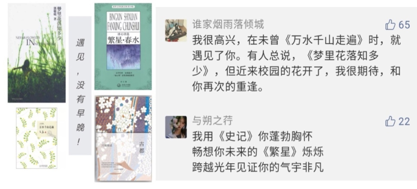 上商学子的祝福语录