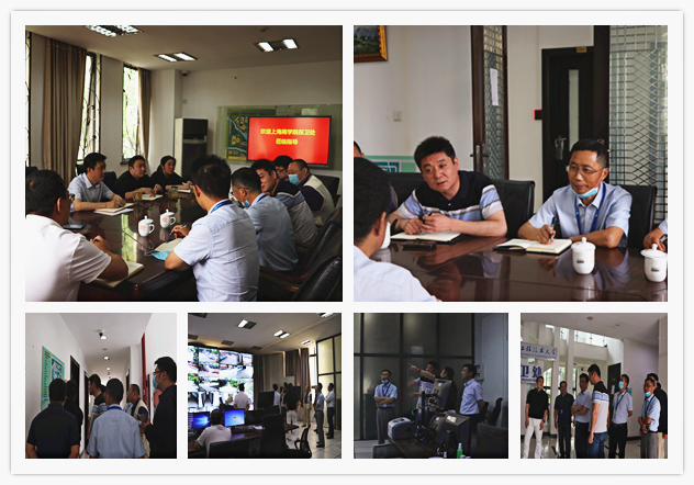 党委武装部、保卫处在上海工程技术大学学习考察