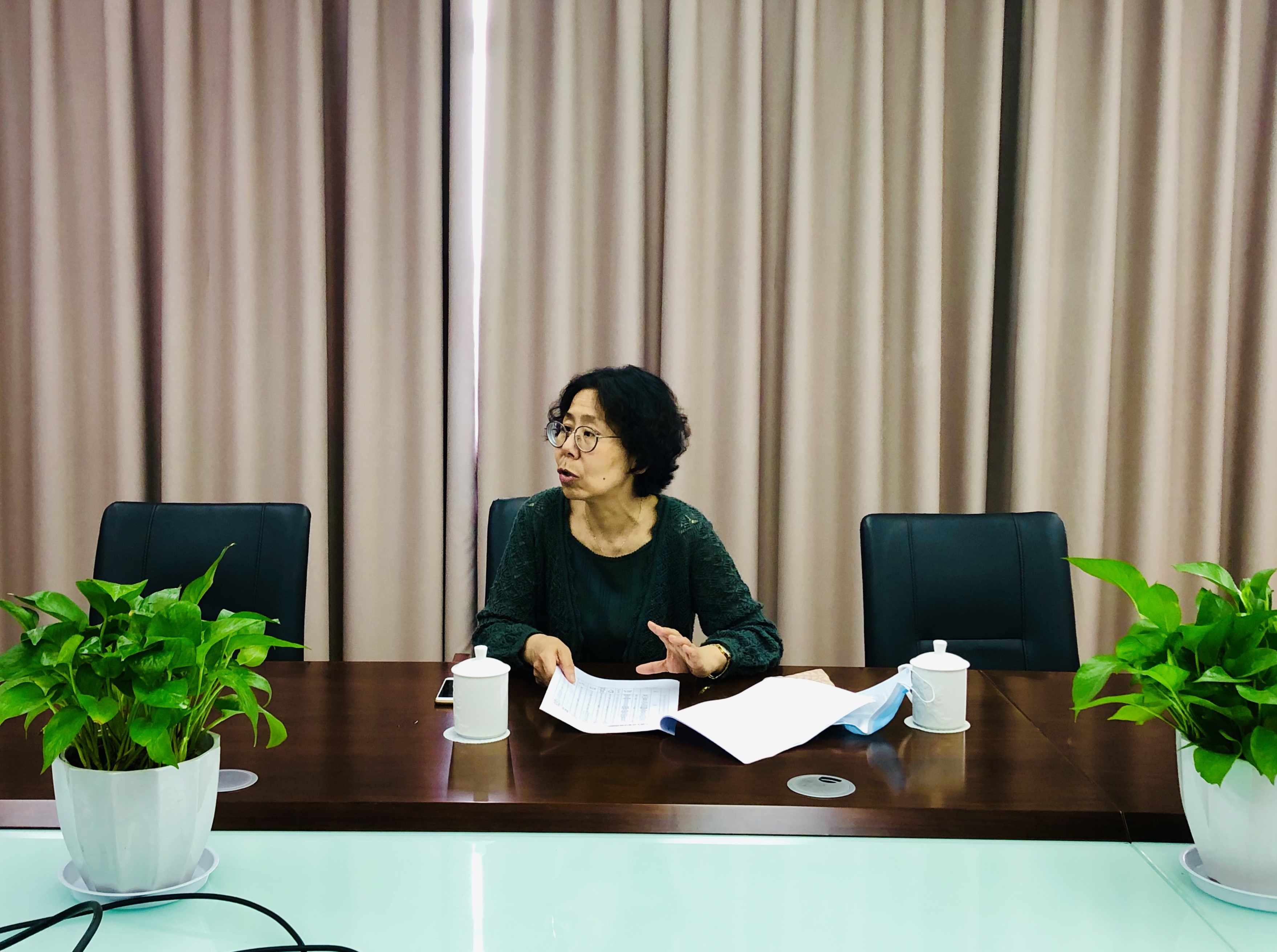 贺瑛副校长讲话