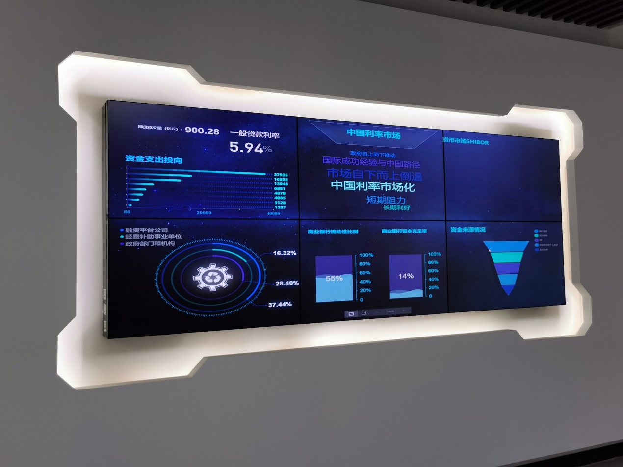 图为智慧学习工场现场