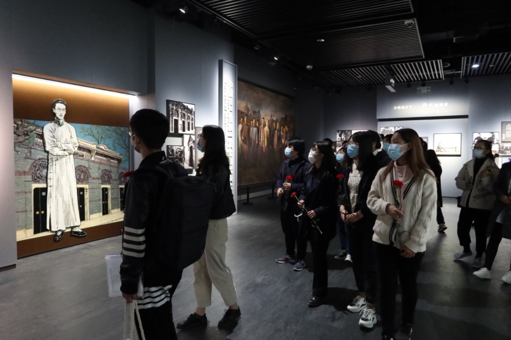 党员师生参观学习 党员师生参观学习