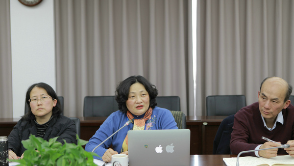 高等技术学院、继续教育学院联合党总支书记陈敏讲话