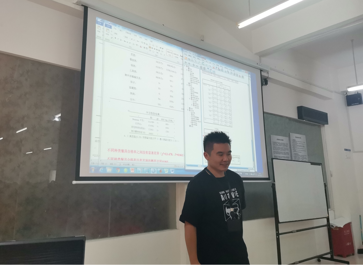 老师进行试验设计与统计分析方法讲解 老师进行试验设计与统计分析方法讲解