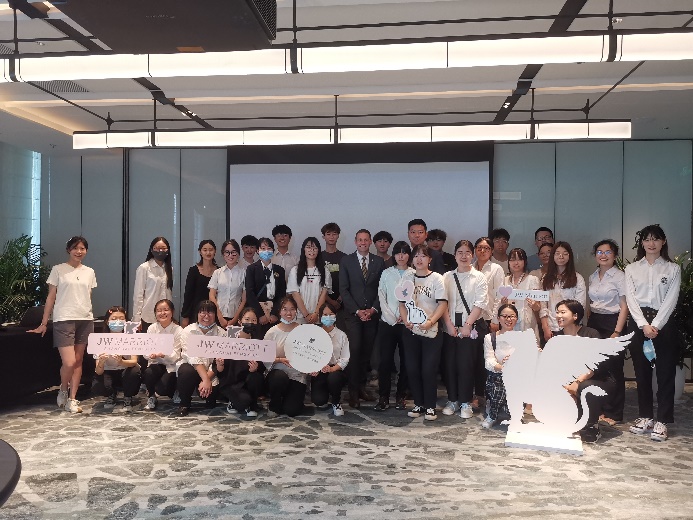 上海东方美谷JW万豪酒店现场合影 上海东方美谷JW万豪酒店现场合影