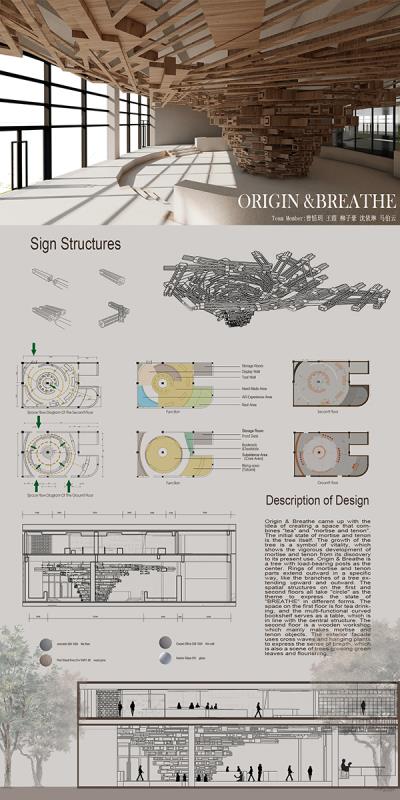 《Origin&Breathe》作者:曹恬玥、王霞、柳子豪、沈依琳、马伯云 《Origin&Breathe》作者:曹恬玥、王霞、柳子豪、沈依琳、马伯云