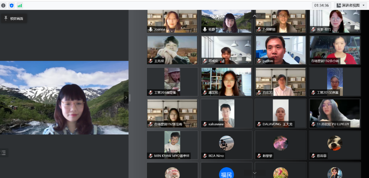图为双师课堂现场 图为双师课堂现场