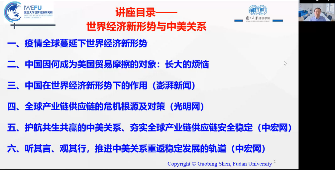 沈国兵教授主讲内容目录 沈国兵教授主讲内容目录