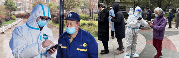 图为校友志愿服务照片 图为校友志愿服务照片