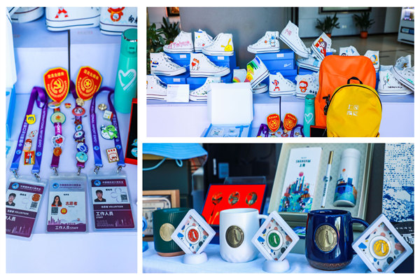 进博会、团干手绘鞋、SHANG空间