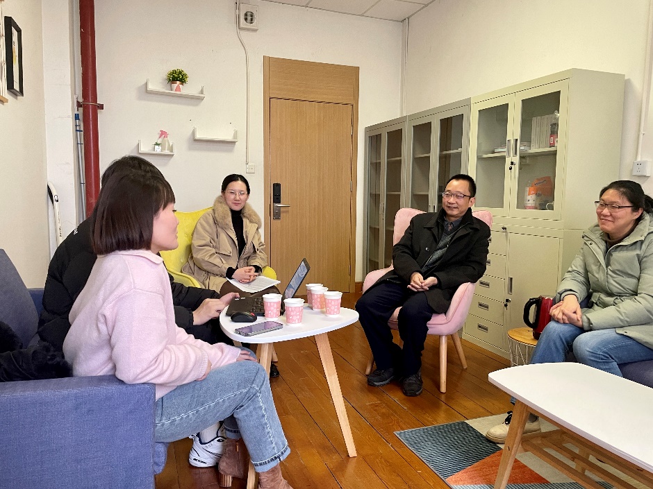 (图为下午外服校企合作交流现场) (图为下午外服校企合作交流现场)