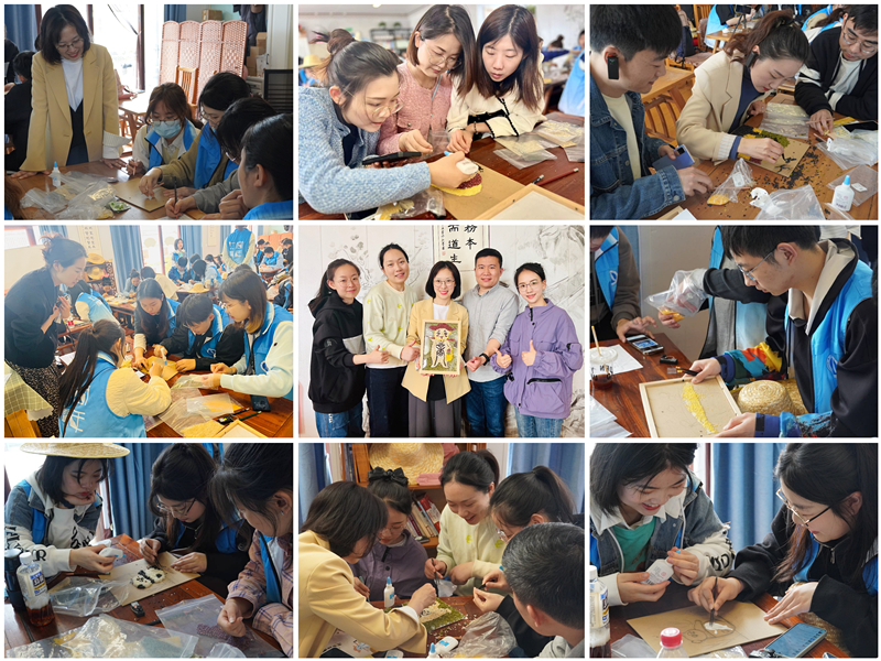 制作非遗农民画 制作非遗农民画