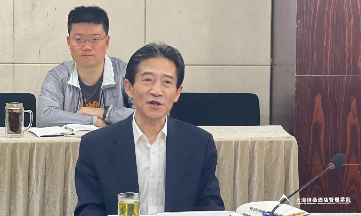 图为吴忠校长讲话