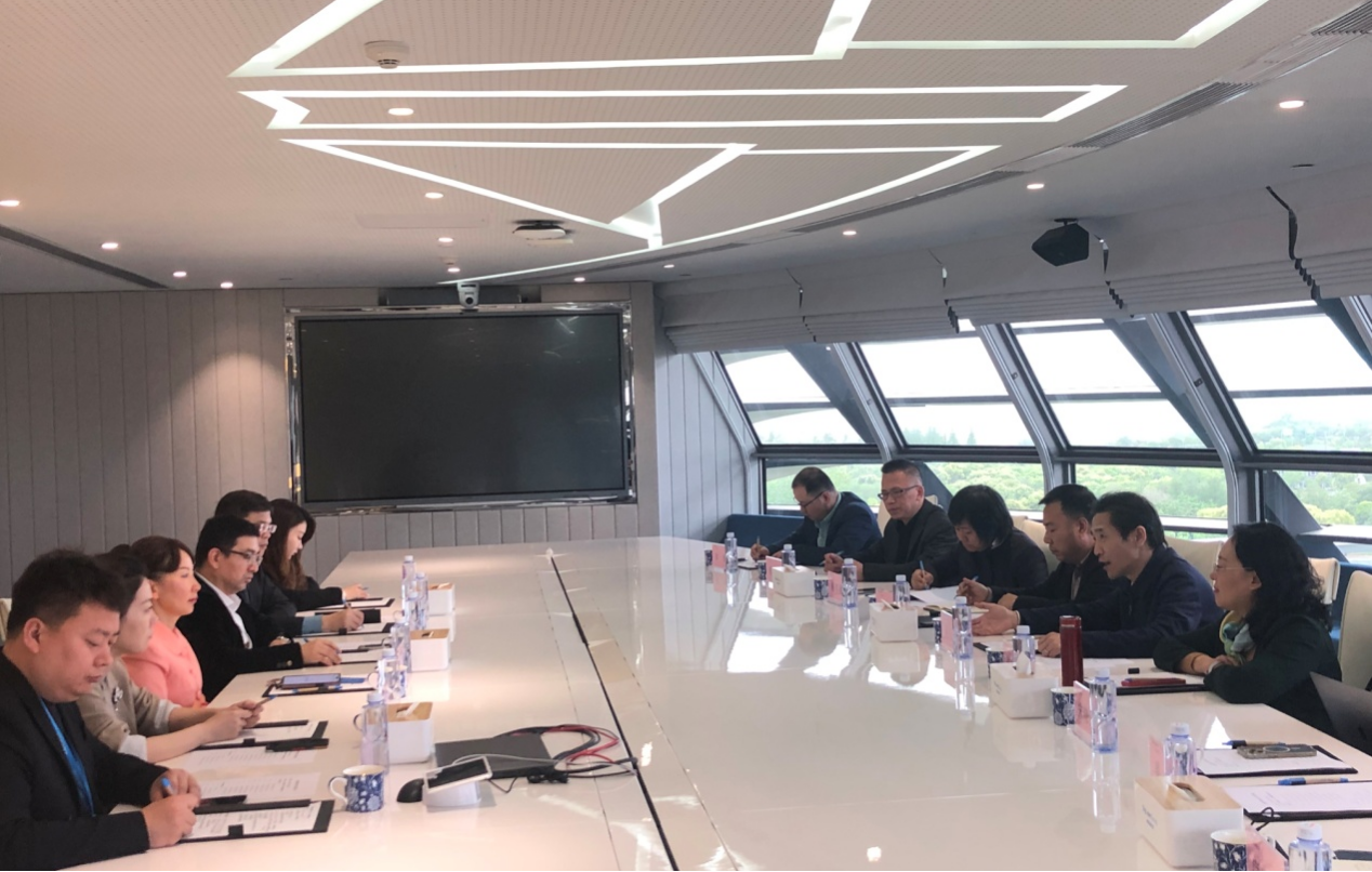 图为调研会议现场