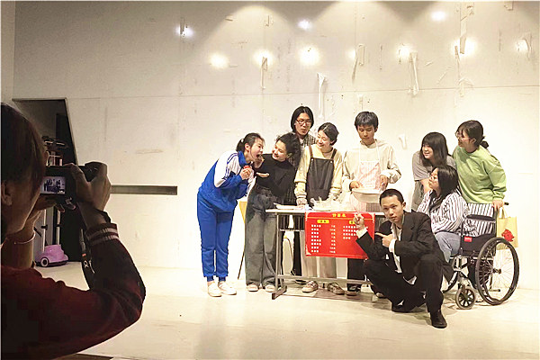 《一碗烟火》排练现场 《一碗烟火》排练现场