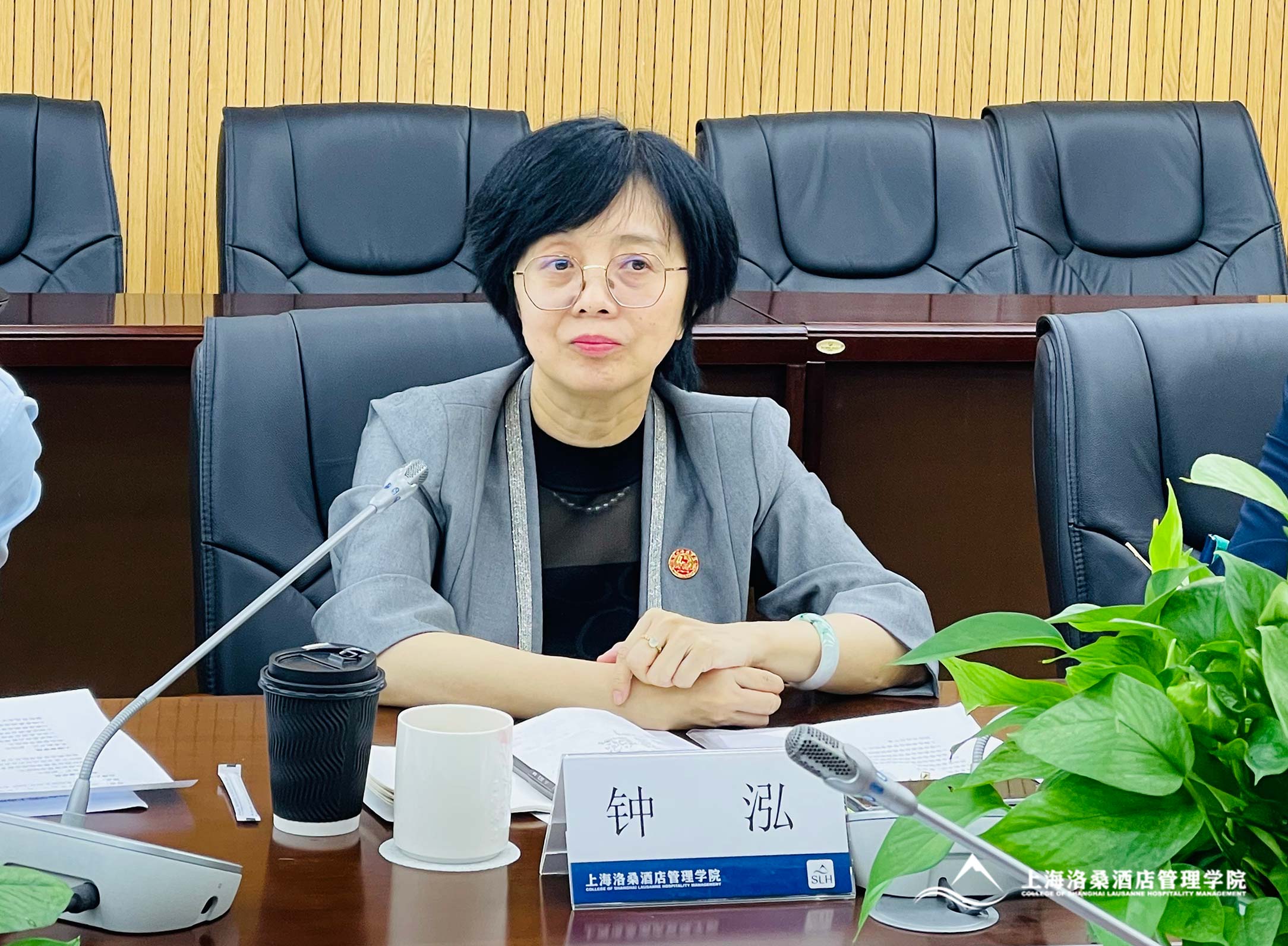 图为桂林旅游学院党委委员、副校长钟泓 图为桂林旅游学院党委委员、副校长钟泓