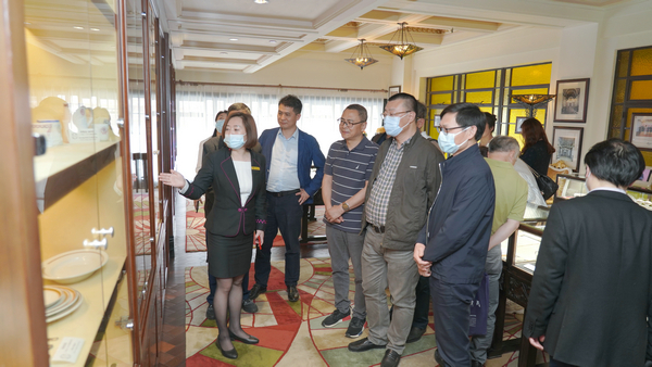 中高职院校校长班和平饭店参访