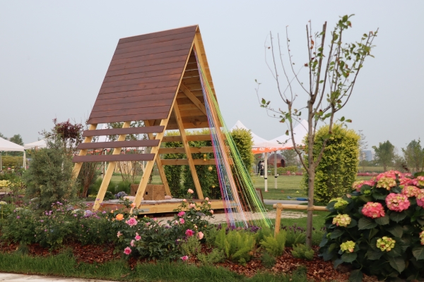 图7 花园完工实景图