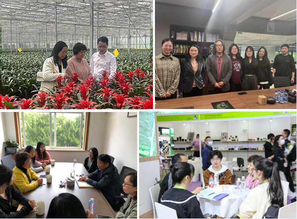 图为访企拓岗现场