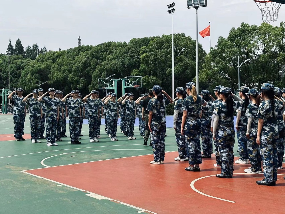 同学们的训练瞬间