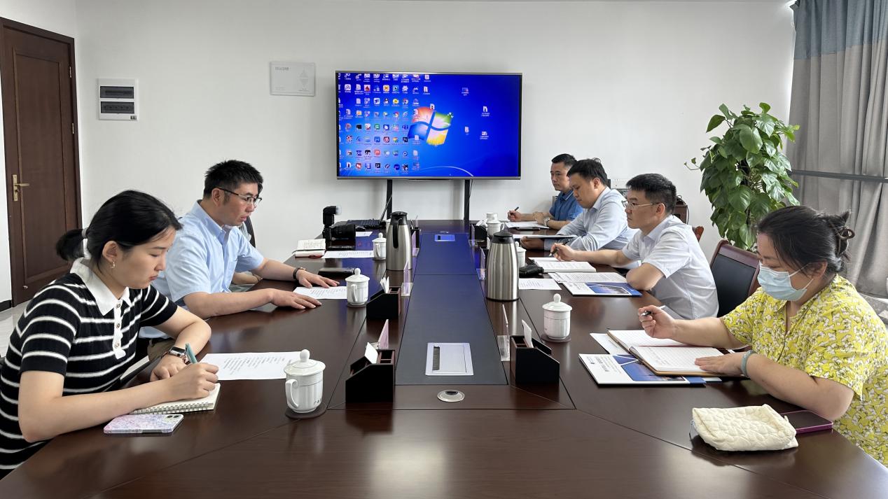 图为赴广西壮族自治区商务厅调研交流现场