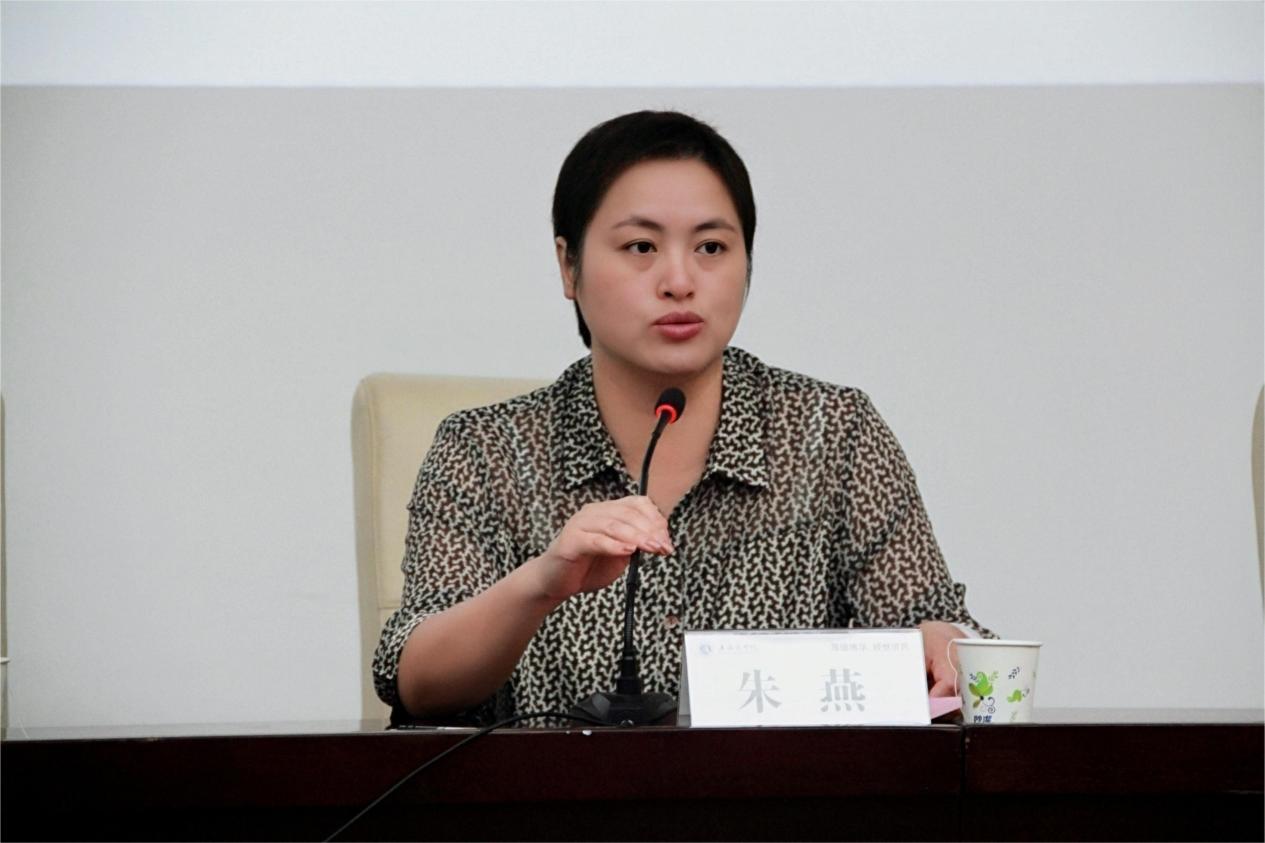 朱燕老师发言