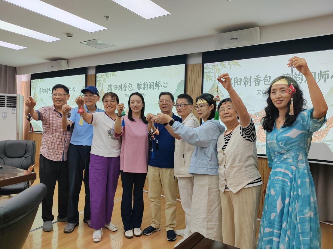 大家在相互陪伴中感受到了组织的关怀和“家”的温暖