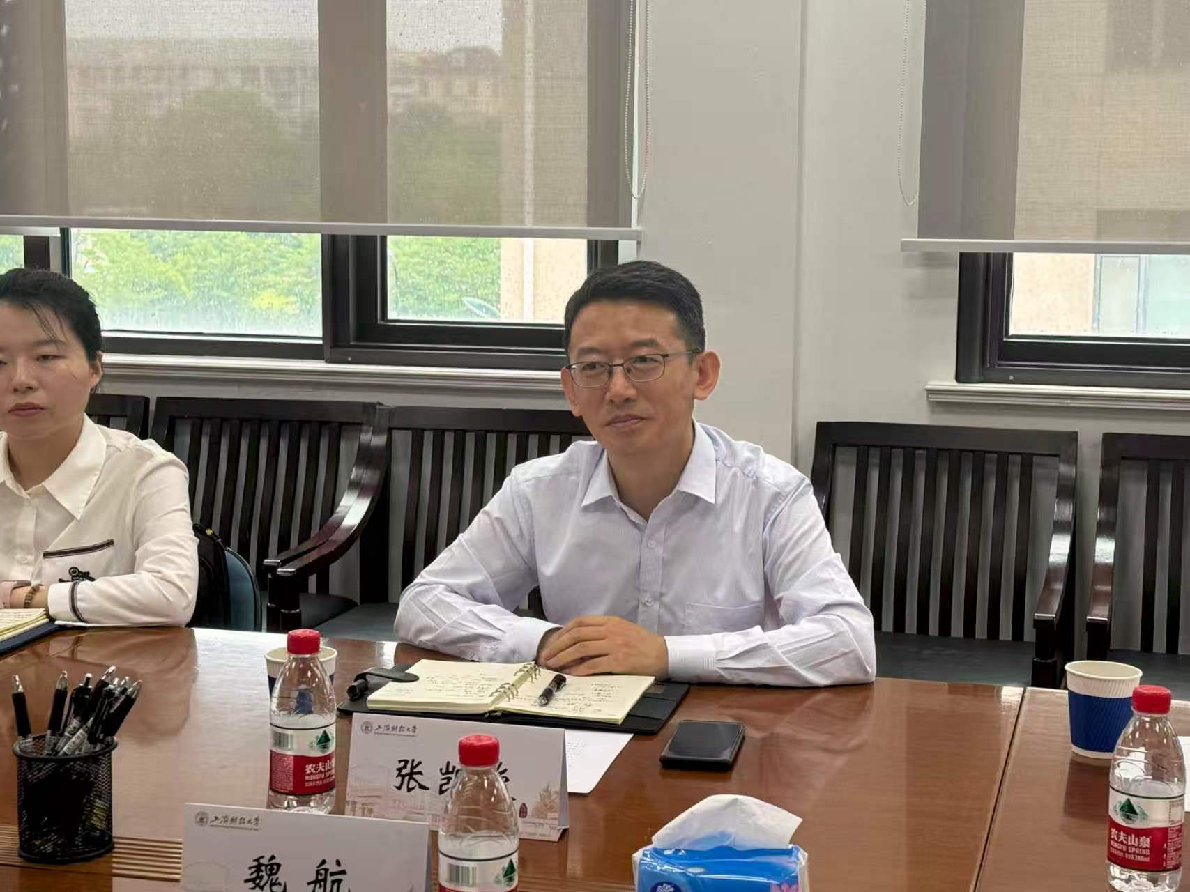 图为张凯旋处长交流发言